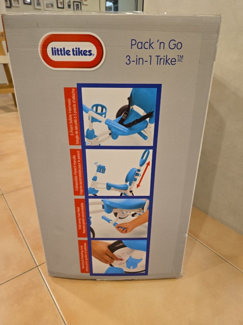 Pack n go 3 in 1 trike discount