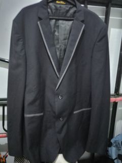 Mens Dark Gray Formal  Coat ( Fabio Gabrinni brand) Size 54 L