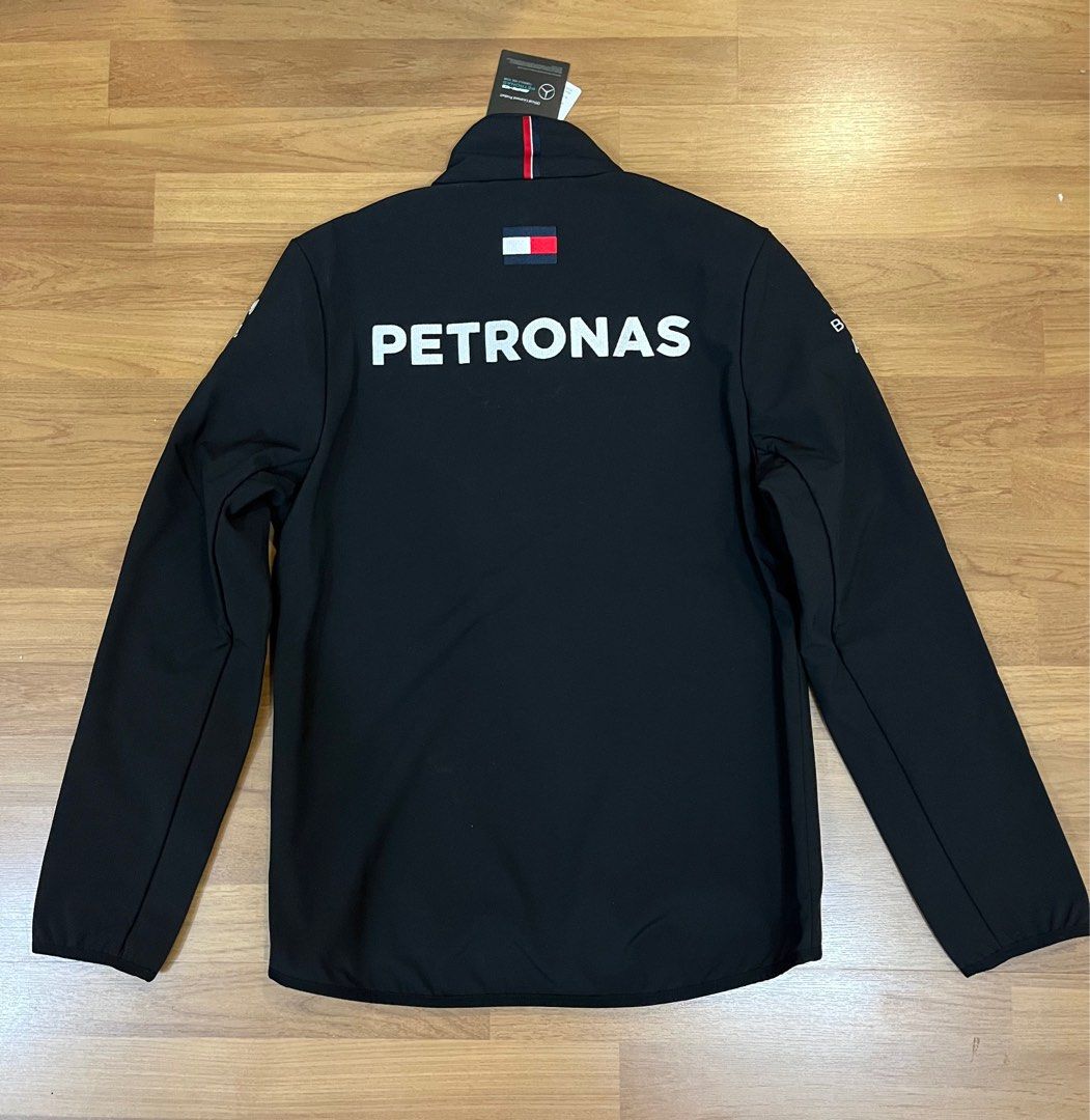 Small Size. Mercedes PETRONAS F1 softshell jacket Men s Fashion Activewear on Carousell