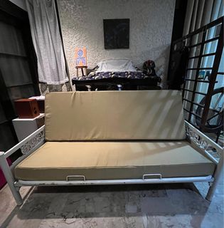 Metal Folding Sofa Bed with Mattress