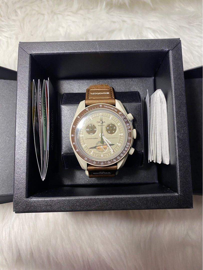 MOONSWATCH SATURN (Category: Luxury Watches) located in Muntinlupa City. Submitted by joanjoya (Listing ID 1293567997, Image 1). Description: Moonswatch OMEGA X SWATCH MISSION TO SATURN SWITZERLAND RELEASE BOUGHT IN GENEVA, SWITZERLAND COMPLETE SET BRANDNEW AND 💯 ORIGINAL READY TO SHIP or MEET UP(Alabang area) For sure buyer only PM FOR DETAILS #moonswatch #moonswatchph #moon #swatchph #missiontomoon #missiontomoonph #missiontomoon.