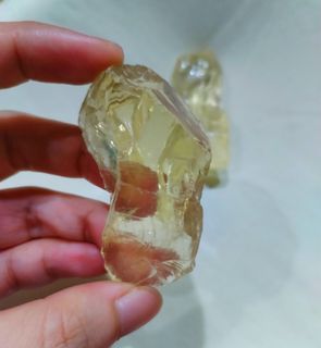 Natural Raw Citrine Crystal Gemstone