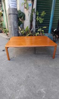 Natural Wood Foldable Center Table,