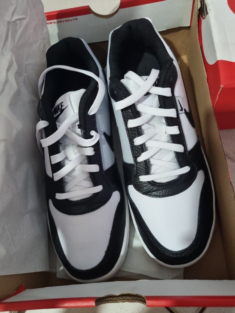 Nike Ebernon Low Panda [NEW STOCK], Men's Fashion, Footwear