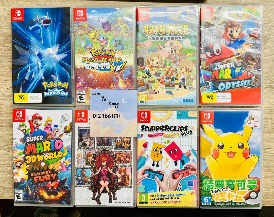Where can i buy used nintendo switch games store