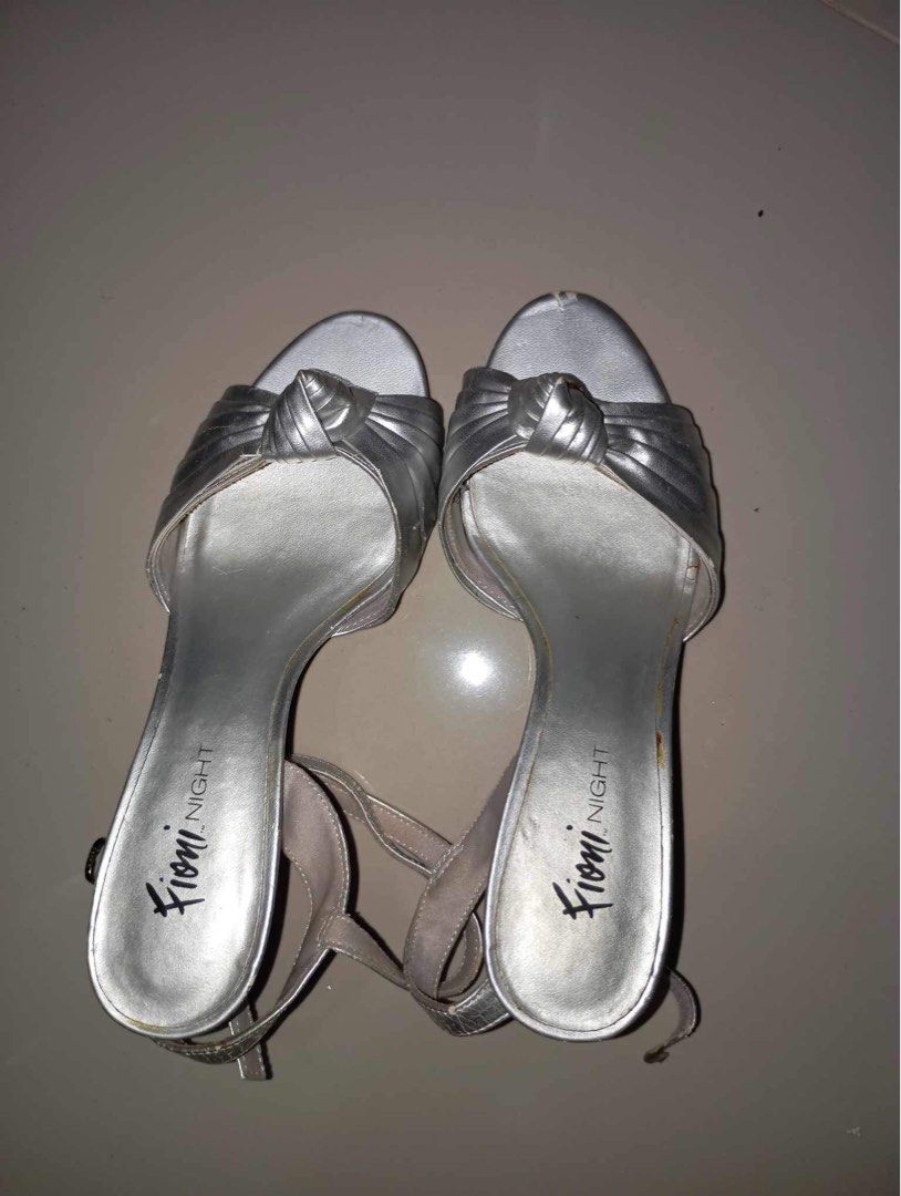 Payless Silver Heel local brand Women s Fashion Footwear Heels on Carousell