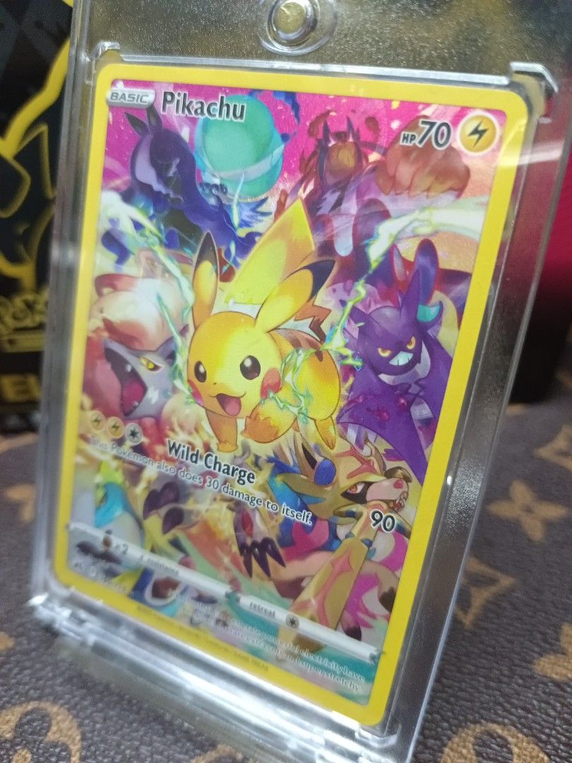 Pokemon - Pikachu 160/159 - Crown Zenith - Secret Rare Card