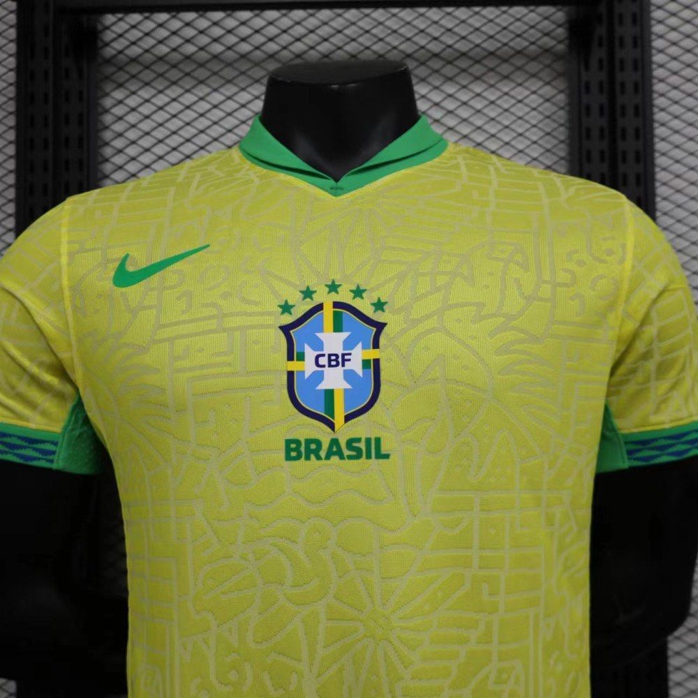 [Player Version] Brazil Copa America 2024 Jerseys, Men's Fashion, Tops