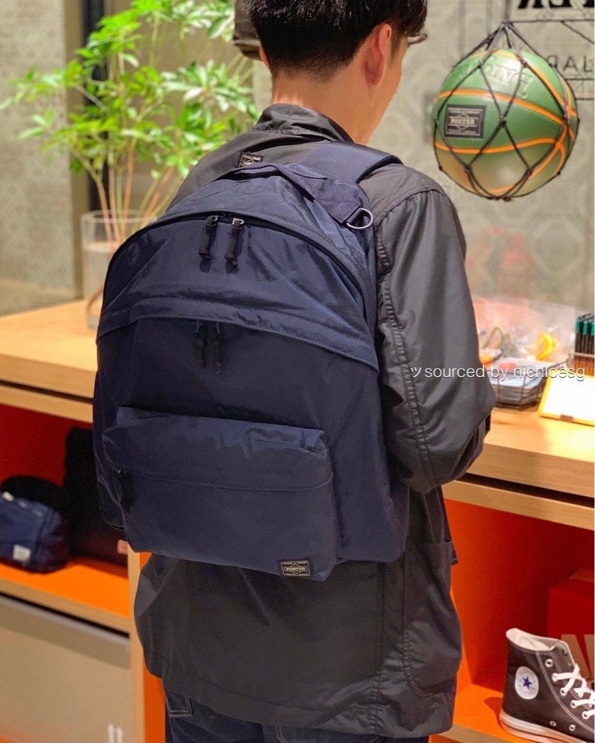 PORTER DOUBLE PACK DAYPACK (L) ネイビー