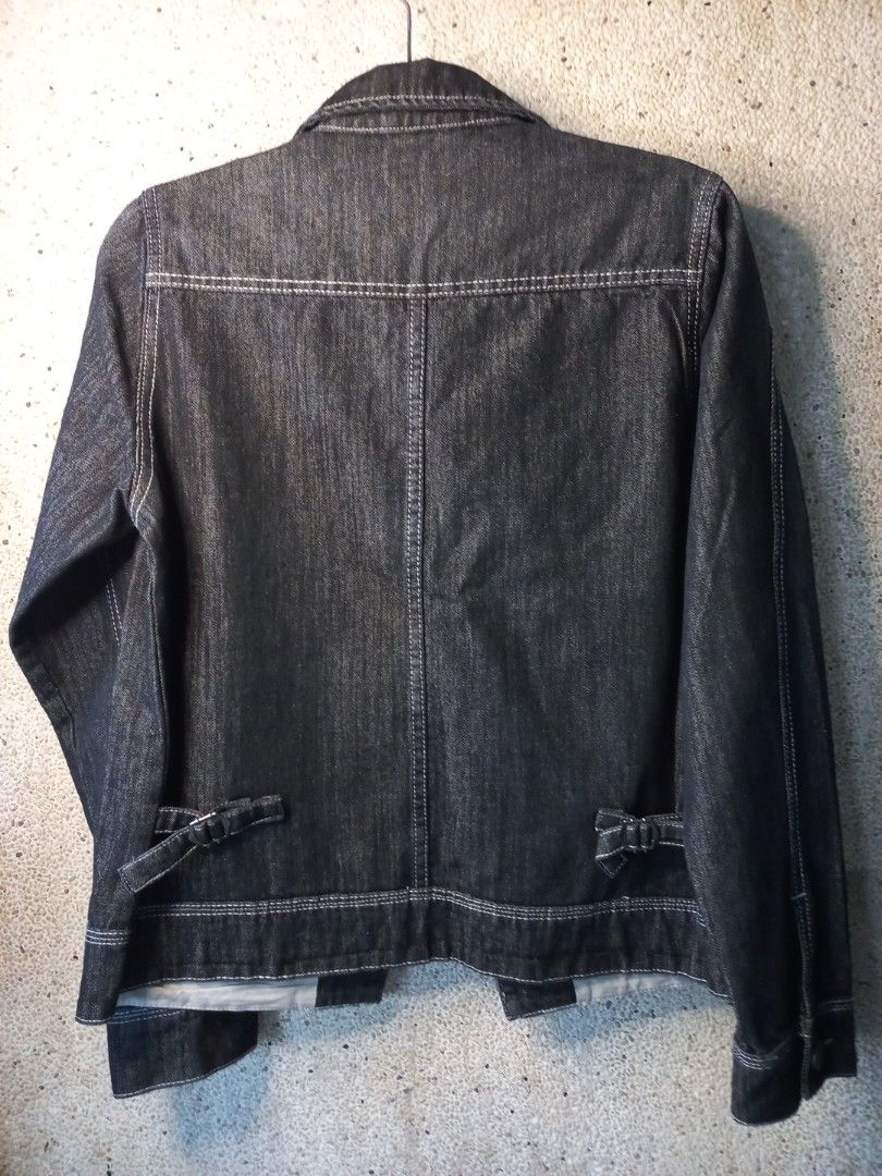 Preloved RRJ black denim Jacket