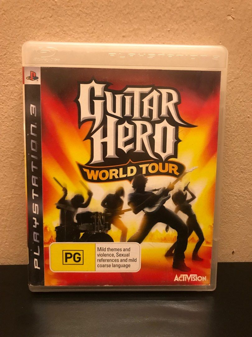 Ps3 Game Guitar Hero World Tour, Video Gaming, Video Games, PlayStation on  Carousell