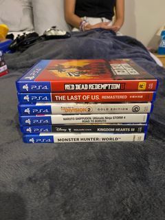 PS4 games (300-900 php)