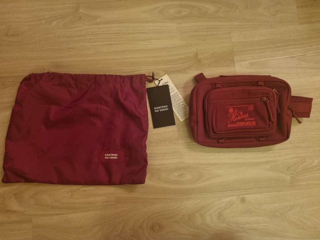 Raf Simons x Eastpak Red Heroes Cross-body Bag, Men's Fashion