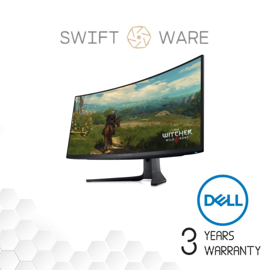 【Ready Stock】ALIENWARE AW3423DWF - 34 INCH CURVED QD-OLED GAMING MONITOR62853056233347110