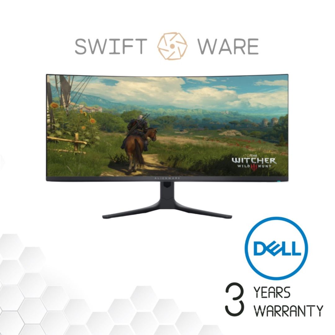 【Ready Stock】ALIENWARE AW3423DWF - 34 INCH CURVED QD-OLED GAMING MONITOR62853056233347111