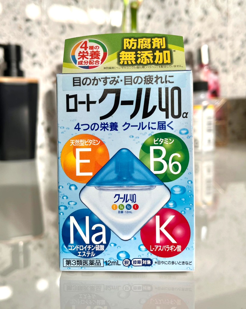 Rohto Cool 40α Eye Drops, Beauty & Personal Care, Vision Care on Carousell