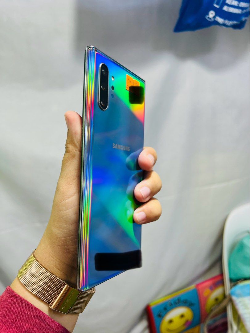 Samsung Note 10+ 512gb Dualsim (Category: Samsung) located in San Juan City. Submitted by javedsgadgetshop (Listing ID 1293575476, Image 3). Description: OPEN FOR INSTALLMENT VIA CREDIT CARD/GGIVES & SWAP/TRADE-IN! WE BUY AND SELL ( ANYKINDS OF UNIT BINIBILI PO NAMIN)! PTPA : Padelete po f bawal Read ❗️Onhand ‼️ Samsung Note 10+ •512gb •NTC Variant •Good batt health •Factory Unlock •95% Smoothness •No hidden issue | No Repaired •100% Authentic | 