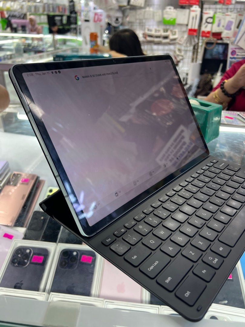 Samsung Tab S7 FE 128gb Cellular Wifi (Category: Android) located in San Juan City. Submitted by javedsgadgetshop (Listing ID 1293568216, Image 3). Description: OPEN FOR INSTALLMENT VIA CREDIT CARD/GGIVES & SWAP/TRADE-IN! WE BUY AND SELL ( ANYKINDS OF UNIT BINIBILI PO NAMIN)! PTPA : Padelete po f bawal Read ❗️Onhand ‼️ Samsung Tab S7 FE •128gb •NTC Variant •Good batt health •Factory Unlock •95% Smoothness •No hidden issue | No Repaired •100% Auth