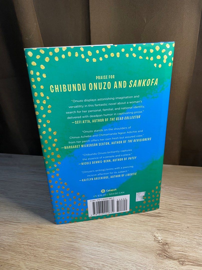 Sankofa (Category: Storybooks) located in Quezon City. Submitted by nowherelibraryph (Listing ID 1293667857, Image 3). Description: Sankofa Author: Chibundu Onuzo Book rating: 3.5 Book condition: 4/5 .