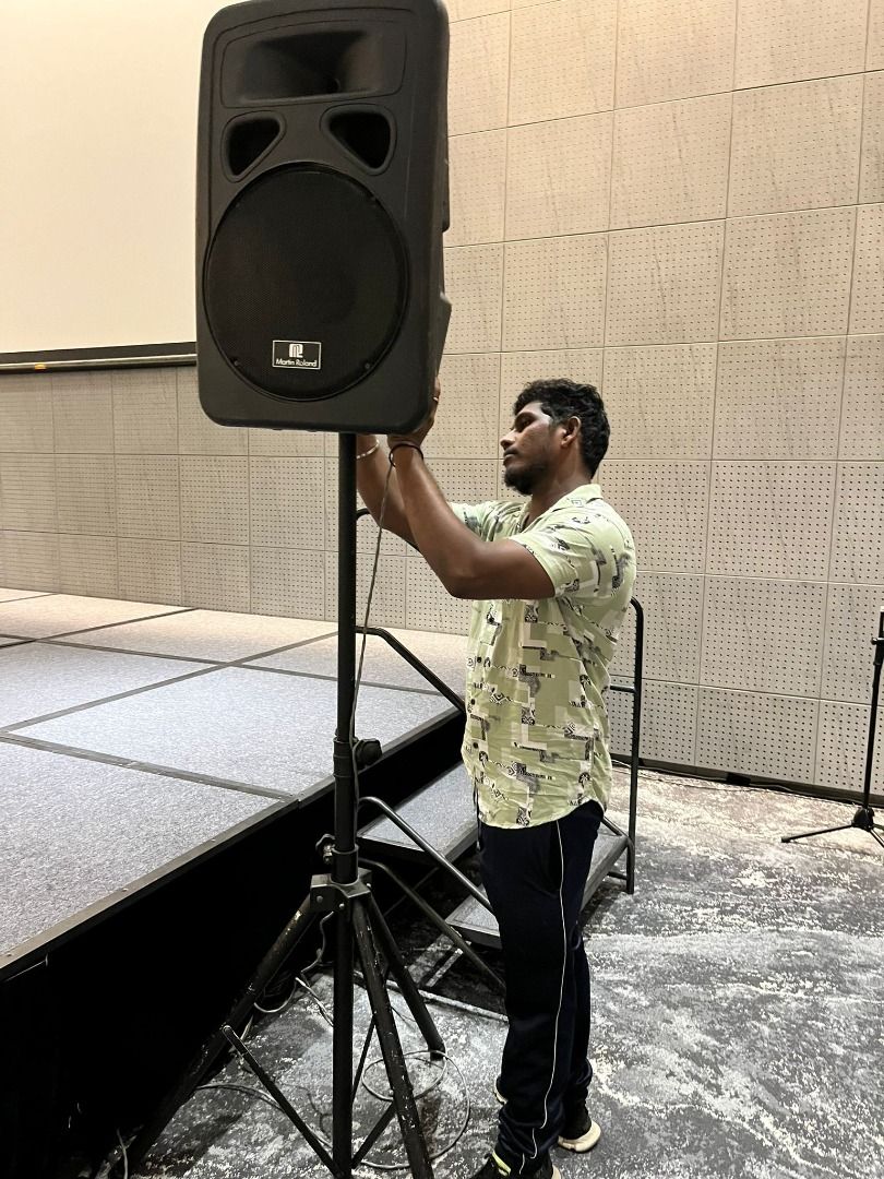 Pa system in malay sales
