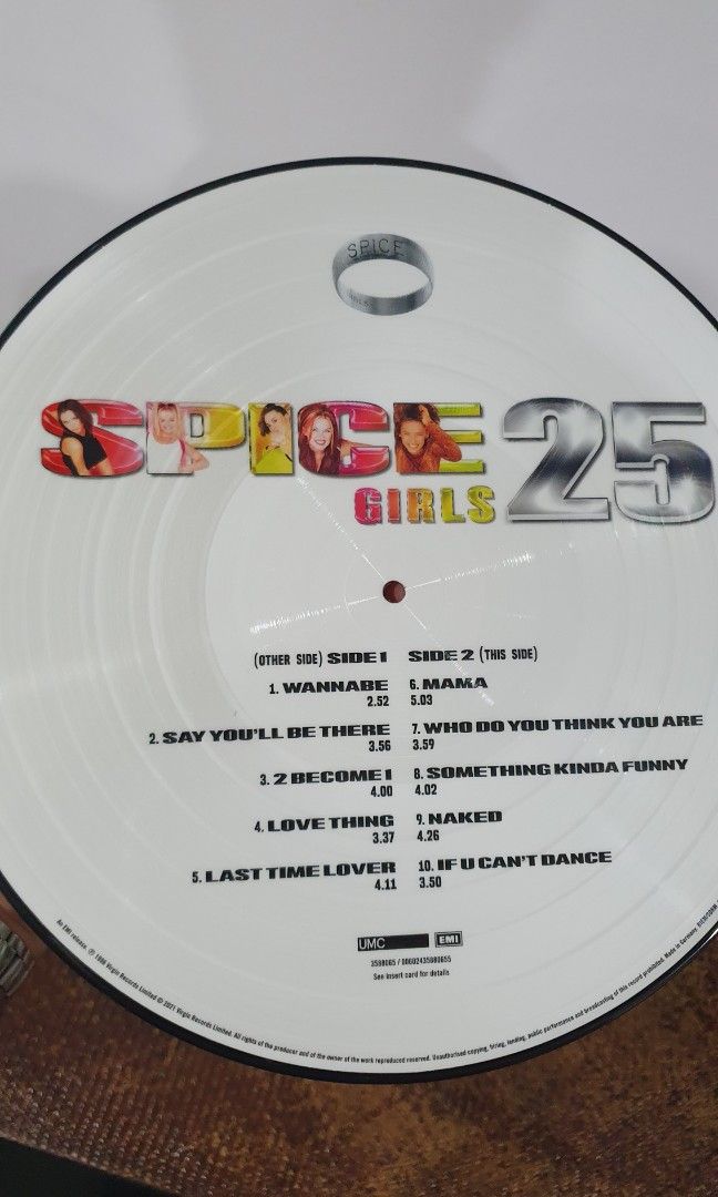 Spice Girls Spice 25th Anniversary Zoetrope 12 Hobbies And Toys Music And Media Vinyls On 