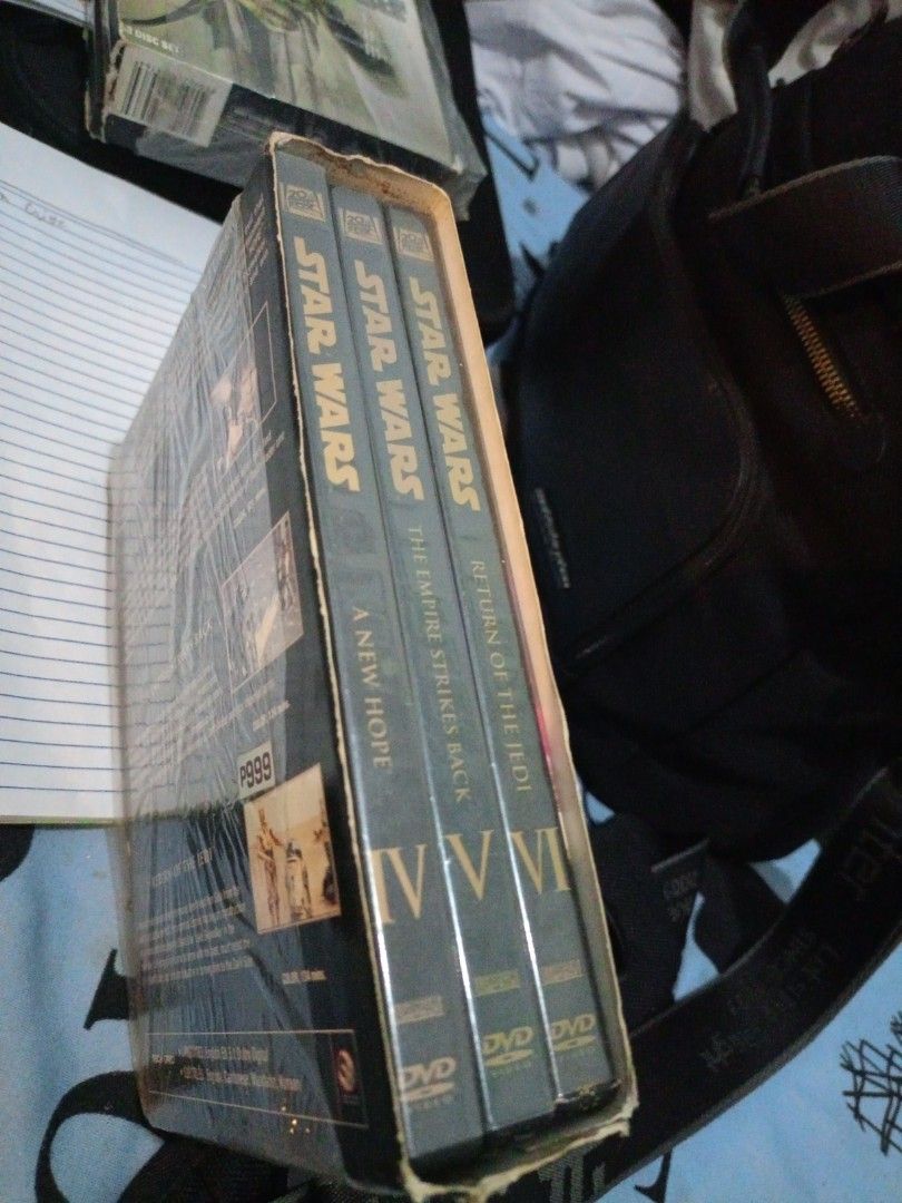 Star Wars IV to VI VCD (Category: CDs & DVDs) located in Caloocan City. Submitted by allan.laforteza-03742 (Listing ID 1293715729, Image 2). Description: watched the vcd only once..