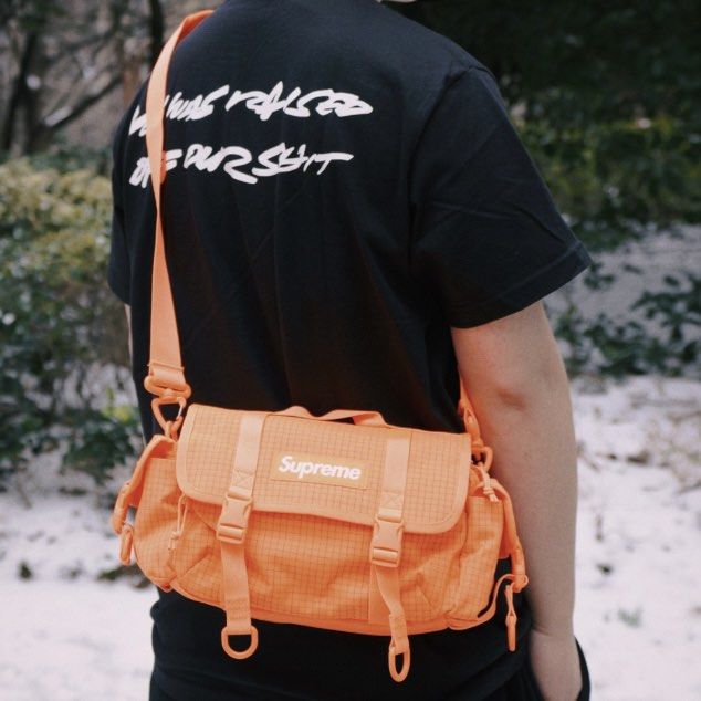 Supreme mini duffle bag ss24 New York week 1 Men s Fashion Bags Sling Bags on Carousell