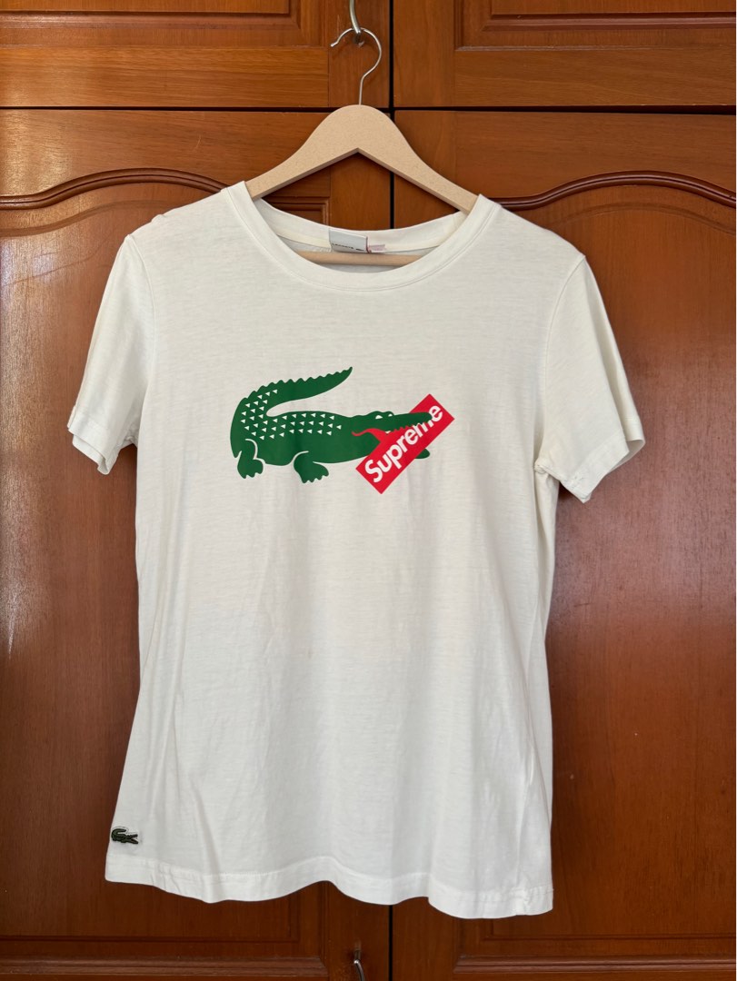 Lacoste supreme shirt sale