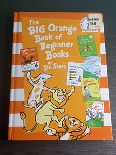 The Big Orange Book of Beginner Books by Dr. Seuss Hardbound 