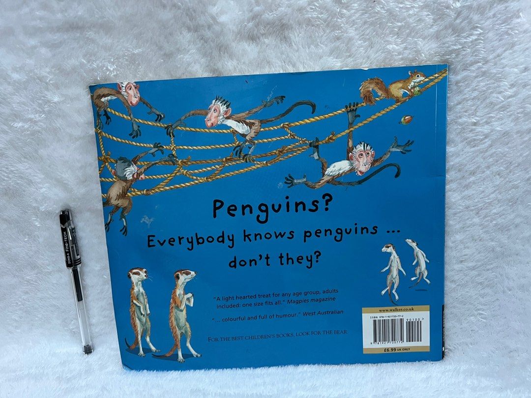 The Truth About Penguins (Category: Storybooks) located in Quezon City. Submitted by sky_bookstore (Listing ID 1293570978, Image 2). Description: Paperback Book Disclaimer: We sell pre-loved books. Kindly expect that there might be minor flaws, such as shelf wear, creases and other common signs of usage. Location: Sauyo, QC.