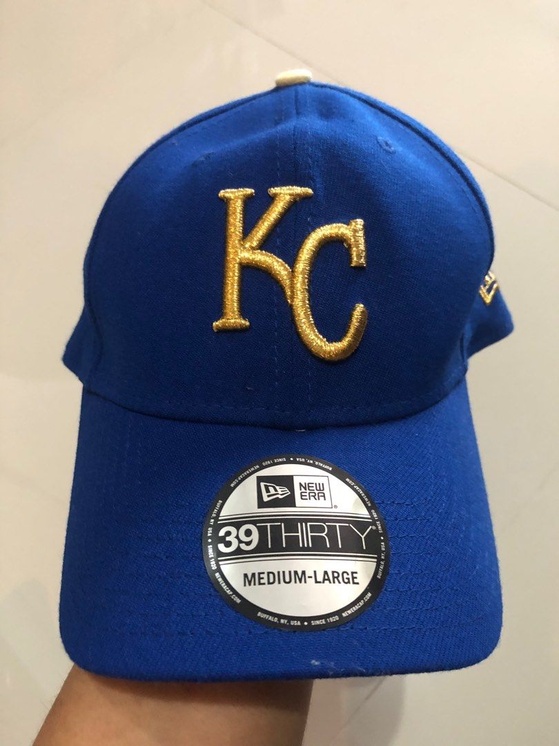 topi mlb kansas city royals new era caps 39thirty bnwt, Fesyen