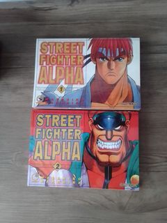 UDON COMICS STREET FIGHTER ALPHA VOL.1 AND 2 M.NAKAHIRA (ENGLISH)