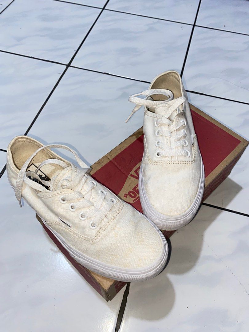 Vans authentic full white original 2025