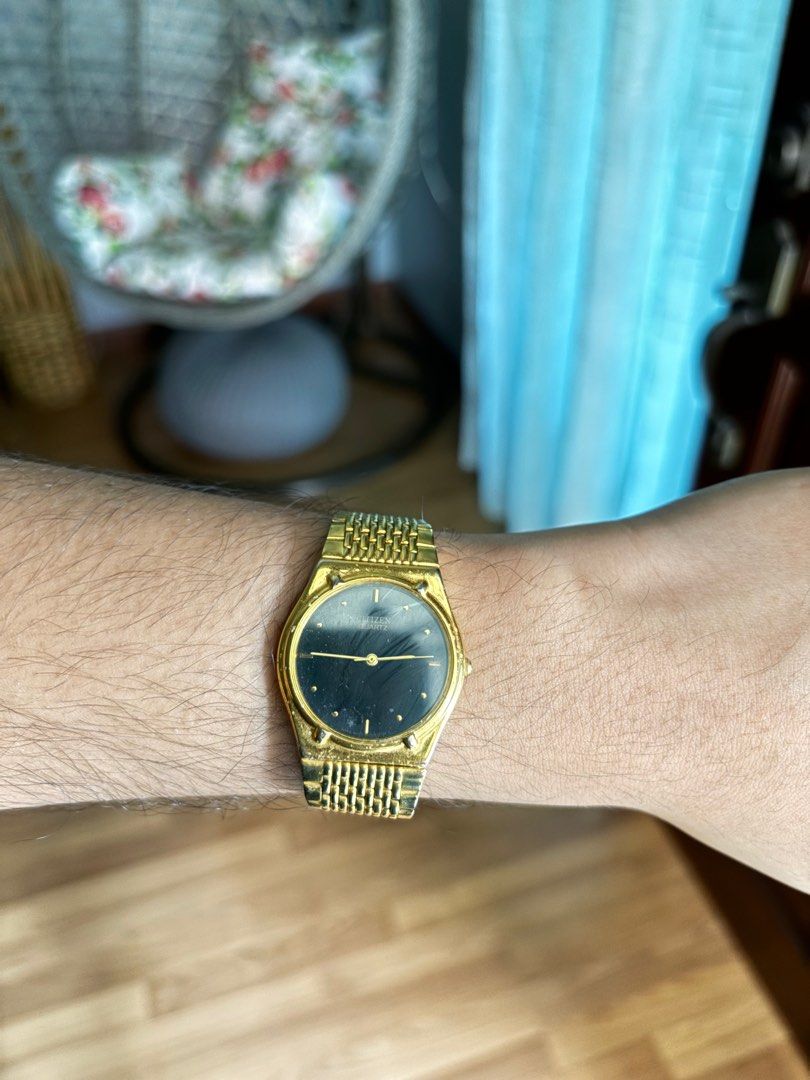 Citizen 6031 gold top