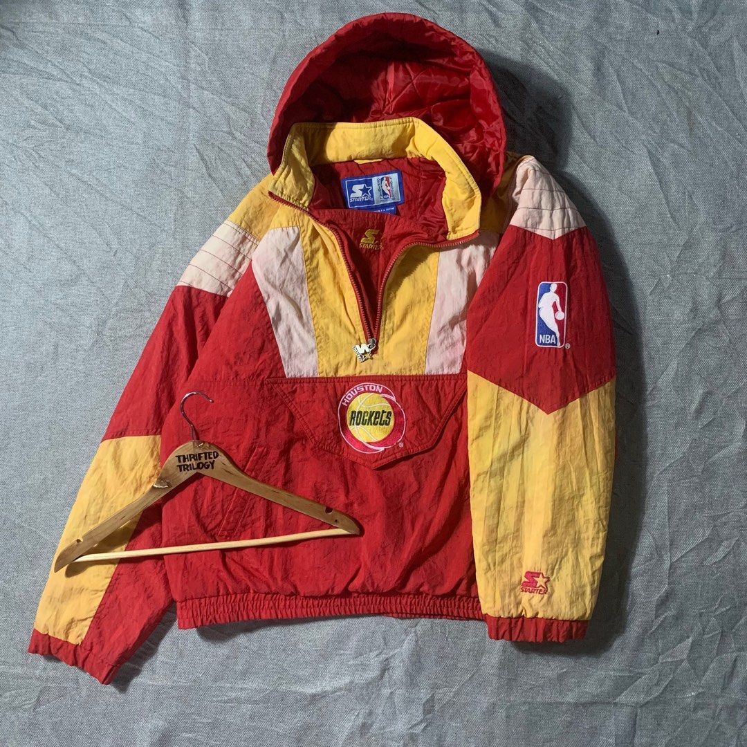 Vintage Starter Houston Rockets Puffer Jacket Men s Fashion Coats Jackets and Outerwear on Carousell
