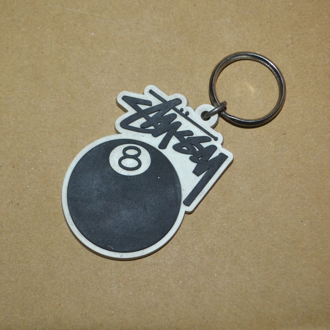 Stussy 8 Ball Keychain 