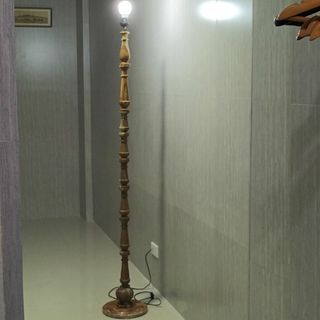 Vintage Tall Onyx Lamp Shade from Pakistan.