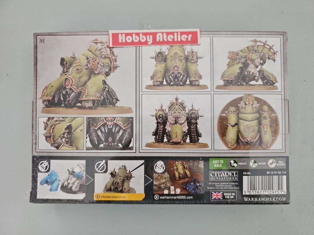 Games Workshop Warhammer 40 000 – Death Guard : Myphitic Blight-Hauler à partir de 12 ans Games Workshop Warhammer 40 000 – Death Guard : Myphitic Blight-Hauler à partir de 12 ans