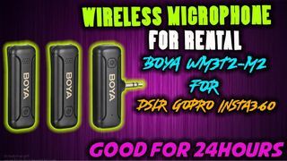 Wireless microphone for rent