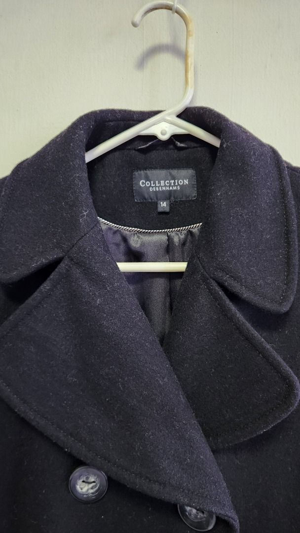 Wool Jacket (Category: Coats, Jackets and Outerwear) located in Singapore. Submitted by asian_trader (Listing ID 1293653743, Image 4). Description: Lady's coat for winter wear by Debenhams. Definitely keep you warm. https://www.debenhams.com/categories/womens-coats-jackets-double-breasted.