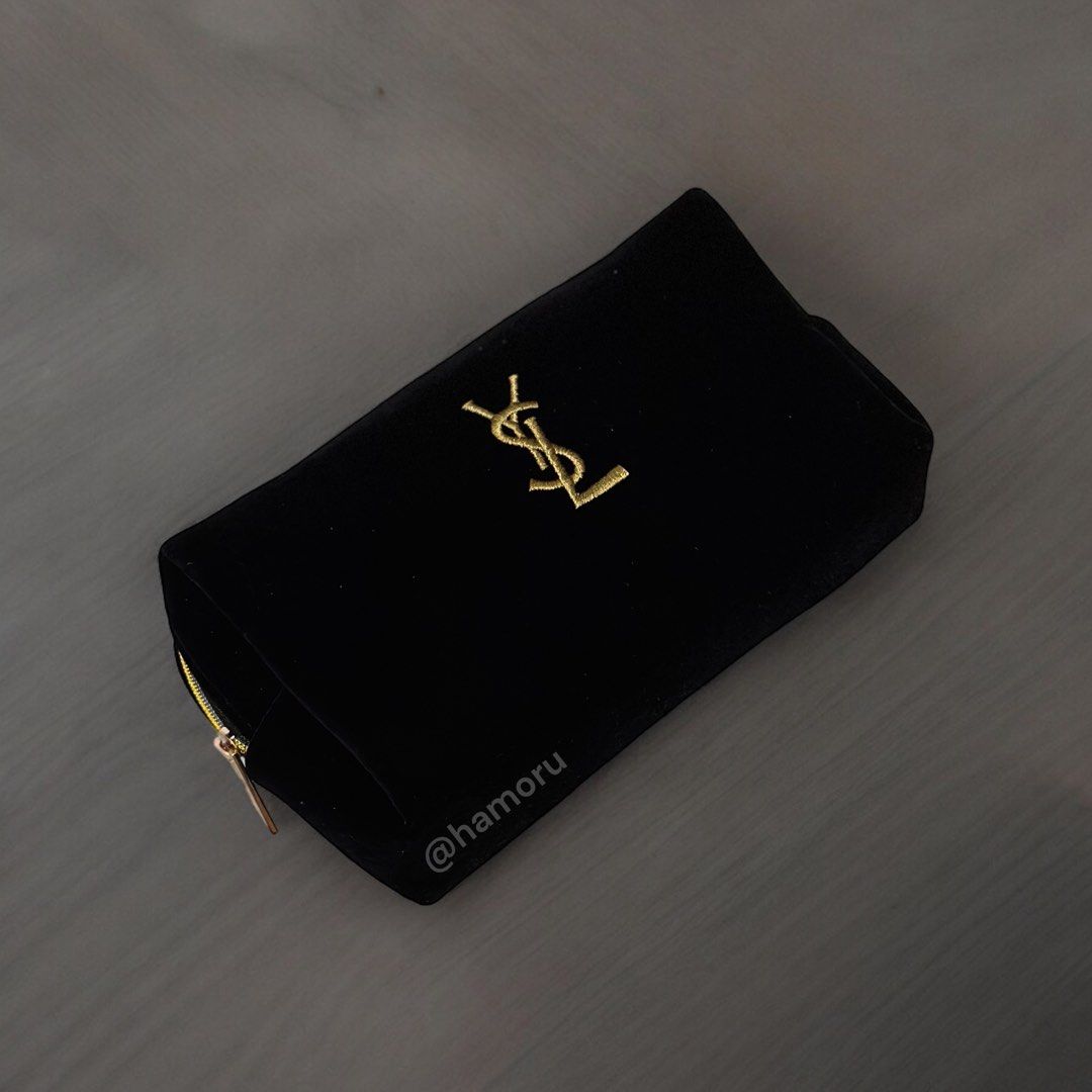 YSL Parfums pouch complimentary gift (Category: Luxury Bags & Wallets) located in Rizal. Submitted by thetopspotfashionboutique (Listing ID 1293719387, Image 1). Description: • authentic complimentary gift from the brand.