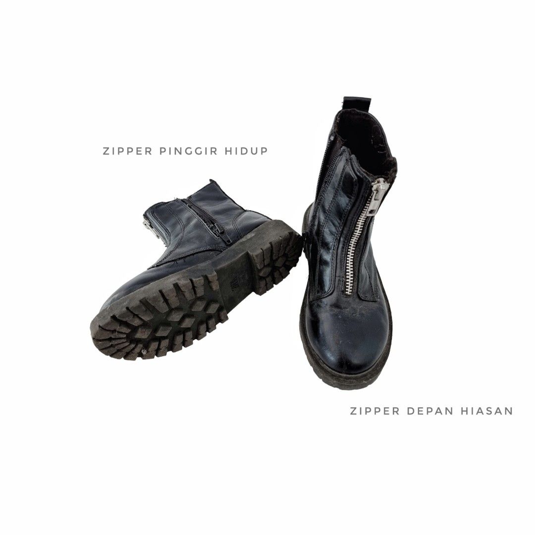 ZARA BLACK BOOTS (KIDS-GIRL)