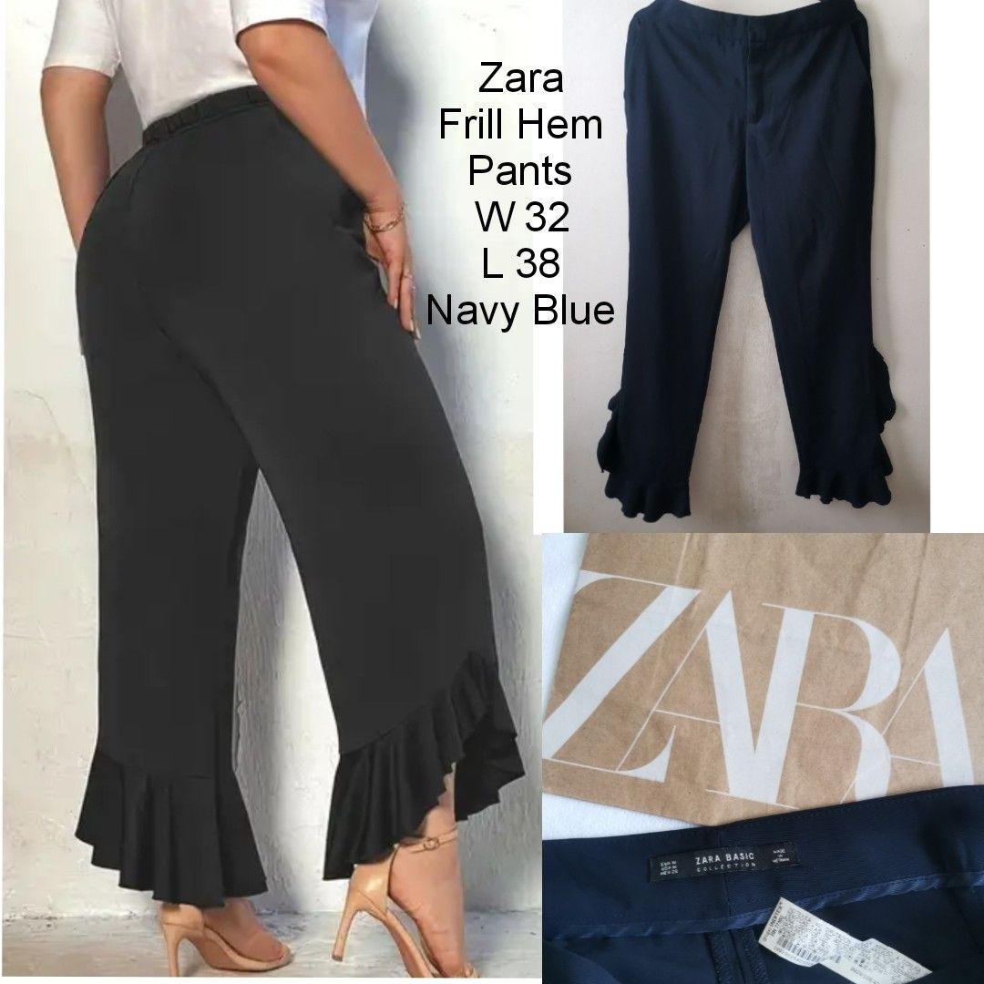 Zara pants, Women's Fashion, Bottoms, Other Bottoms on Carousell
