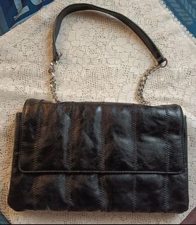 Zara Quilted Crossbody Bag with flap