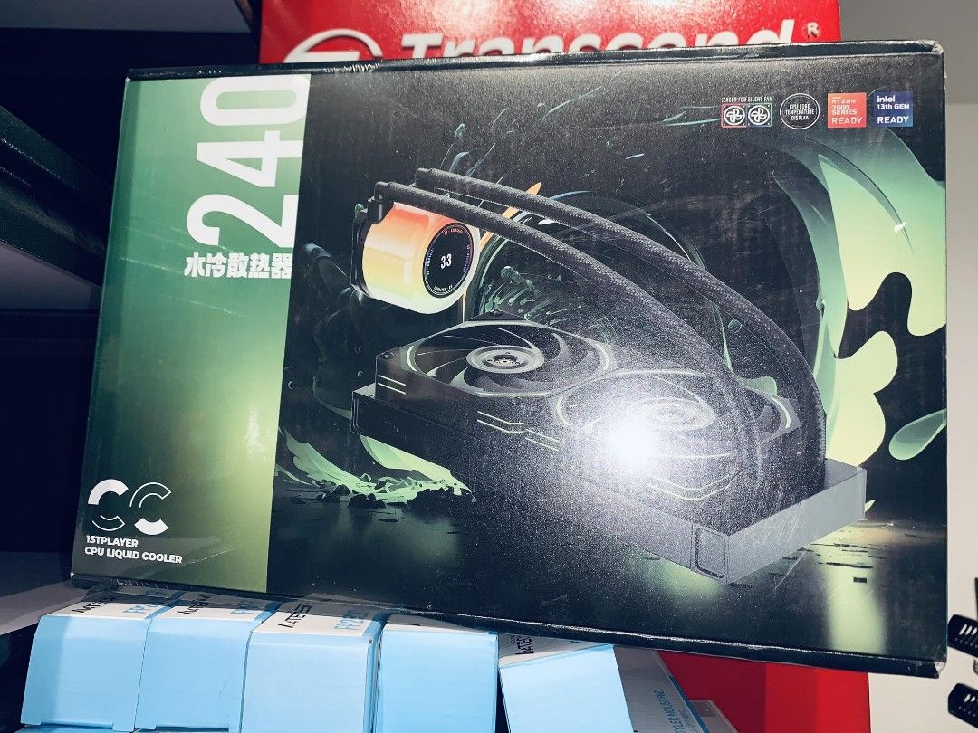 1STPLAYER CC240 ARGB CPU AIO Liquid Cooler with Temperature Display Black (Category: Computer Parts) located in Makati City. Submitted by techubstoreandaccessories (Listing ID 1293913735, Image 1). Description: 1STPLAYER CC240 ARGB CPU AIO Liquid Cooler with Temperature Display Black Ready for Pick-Up / Same Day Delivery Via Lalamove‼️ DETAILS: ✅ Actual Picture Posted. ✅BRAND NEW, SEALED, & ORIGINAL. ✅7 Days Replacement for Factory Defects and 1y