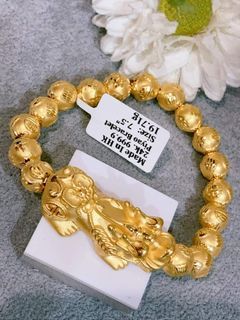 24k HongKong Gold piyao bracelet