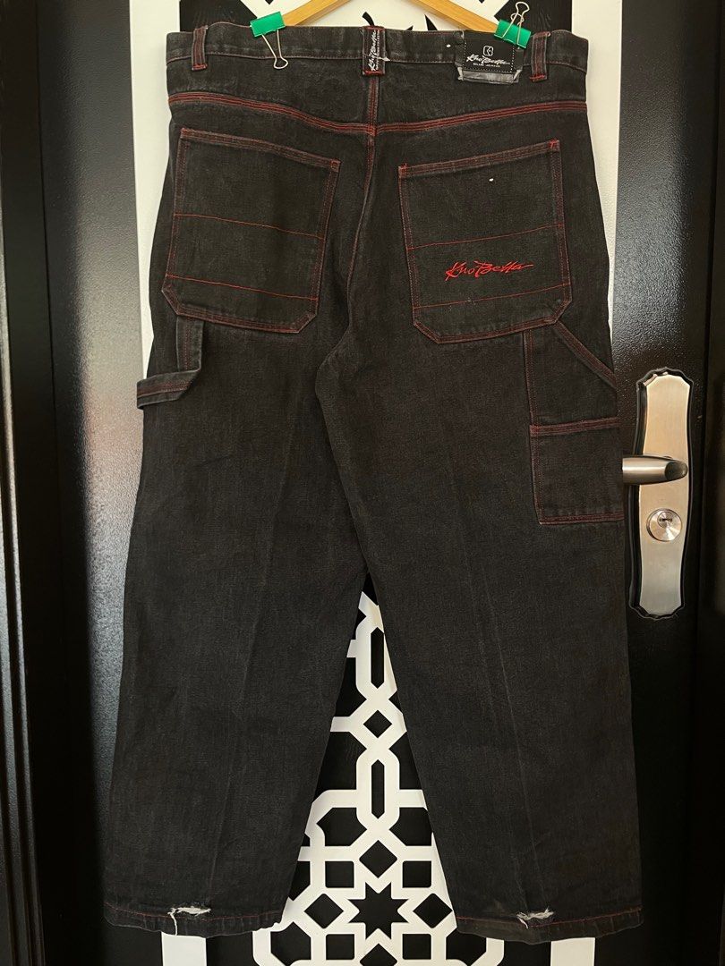 Kno-Betta Oversized Carpenter Pants – Mazu Fashion