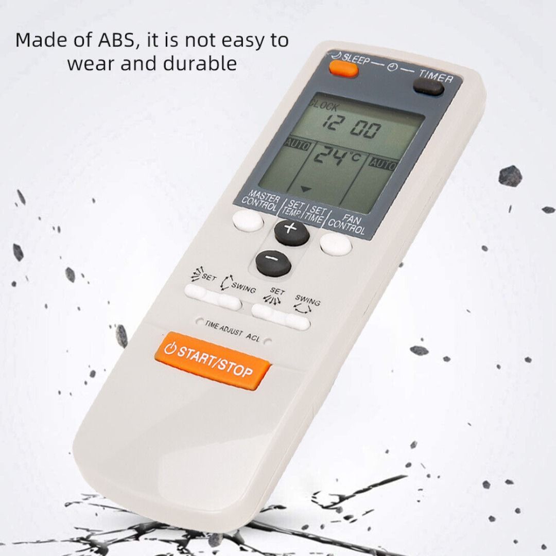 包郵** 英文空調遙控器冷氣機遙控器適用於FUJITSU富士通AR-JW1/ARJW2/AR-JW2 不含電池[平行進口] PC6203, 家庭電器,  冷氣機及暖風機-