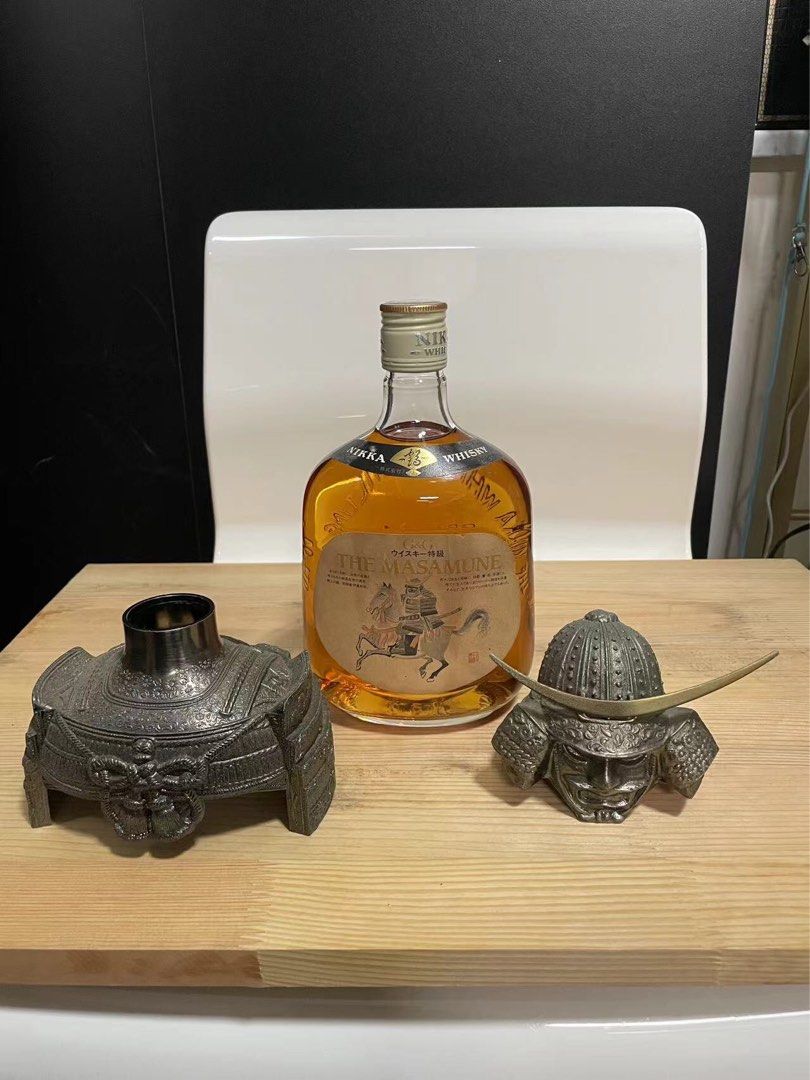 希少 THE MASAMUNE NIKKA WHISKY ニッカ G&G 伊達政宗 兜 鎧兜 甲冑 白