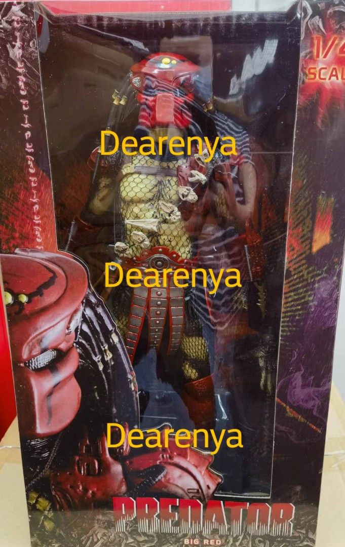 Predator Big Red & Elder Predator フィギュア D056 NECA 1/4